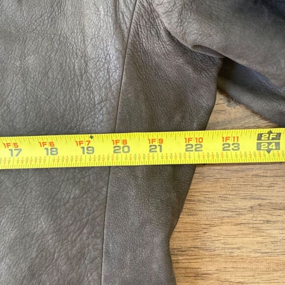 Wilke Rodriguez Brown Genuine Leather Jacket Large - Picture 7 of 8